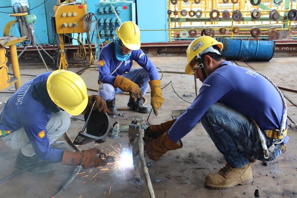 Welder for Gate Repair