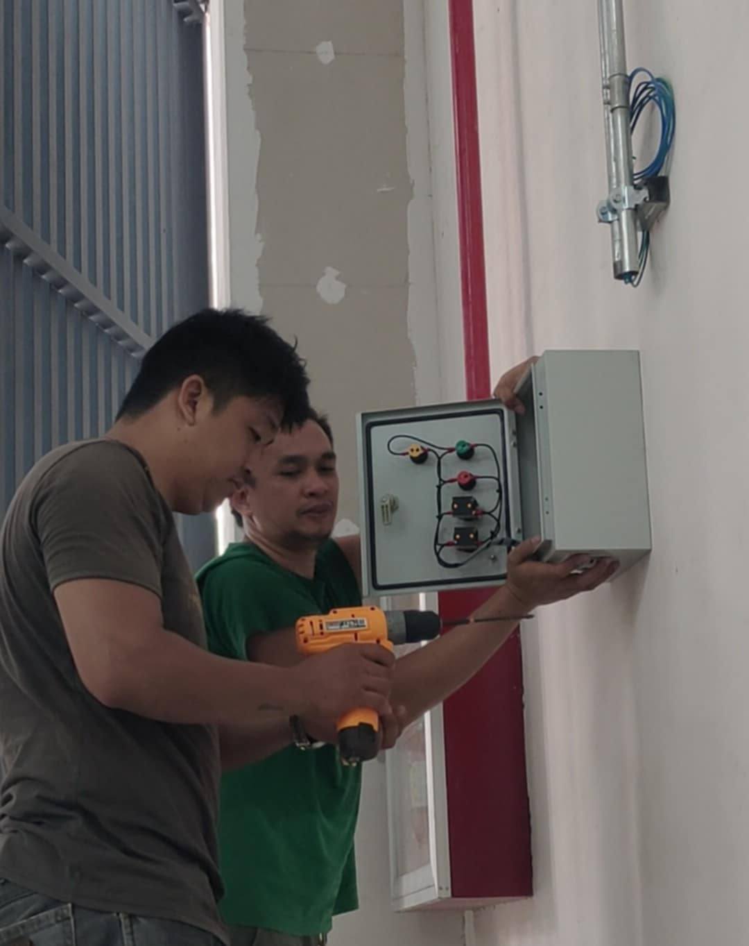 Repair for blown circuit breaker and power outlets